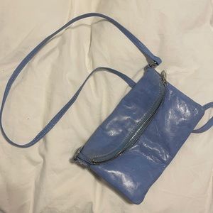 CAROLINA BLUE HOBO CROSSBODY PURSE